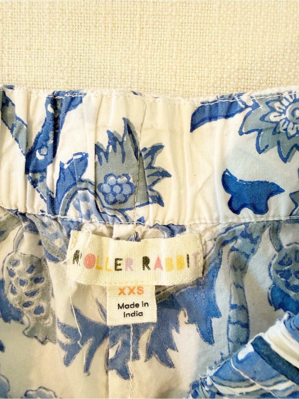 Roller Rabbit Cotton Cambric Amanda Lulu PJ Short Set - Picture 15 of 15